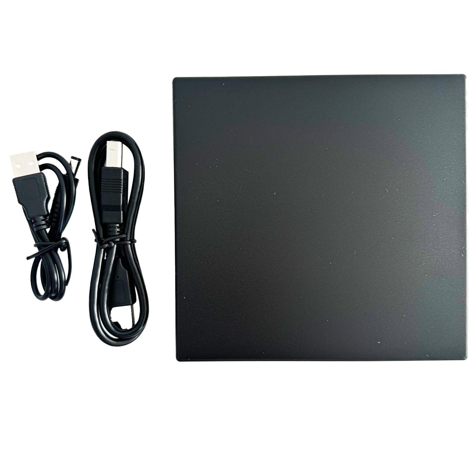 Оптический привод внешний CD-DVD/CD-RW USB 2.0 Black - фото 3