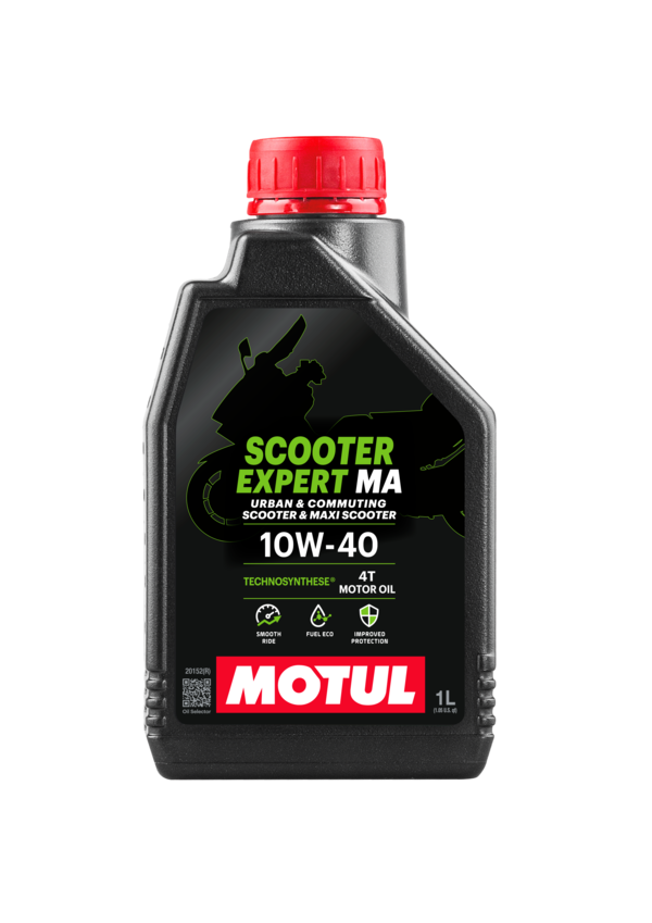 Масло для скутера 4T Motul Scooter Expert MA 10W-40 полусинтетика 1 л (831901)