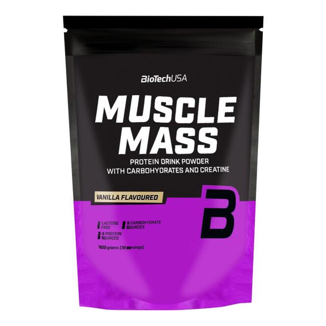 Гейнер BioTech USA Muscle Mass 1 кг Ваниль (07154-02)