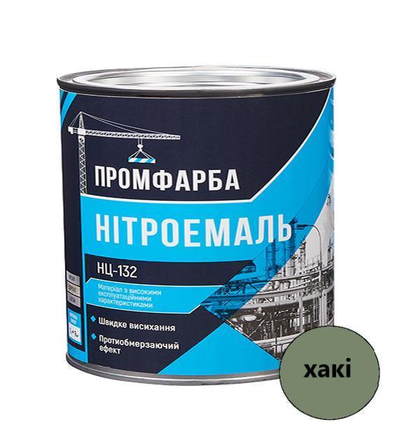 Нитроэмаль НЦ-132 ПРОМФАРБА 2,0 кг 2,1 л Хаки
