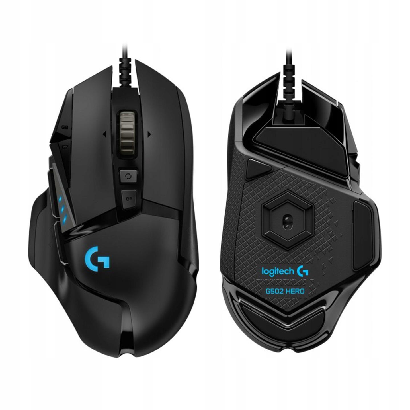 Мышка G502 Hero USB Black - фото 2