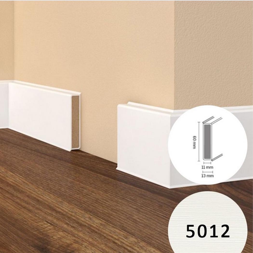 Плинтус Doellken Cubu flex life 5012 60 мм 2,5 м Молочно-белый - фото 6 Плинтус Doellken Cubu flex life 5012 60 мм 2,5 м Молочно-белый - фото 6