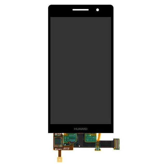 Дисплейний модуль Liquid Crystal Display/Touchscreen для Huawei Ascend P6-U06/P6-C00 Чорний (000016383)