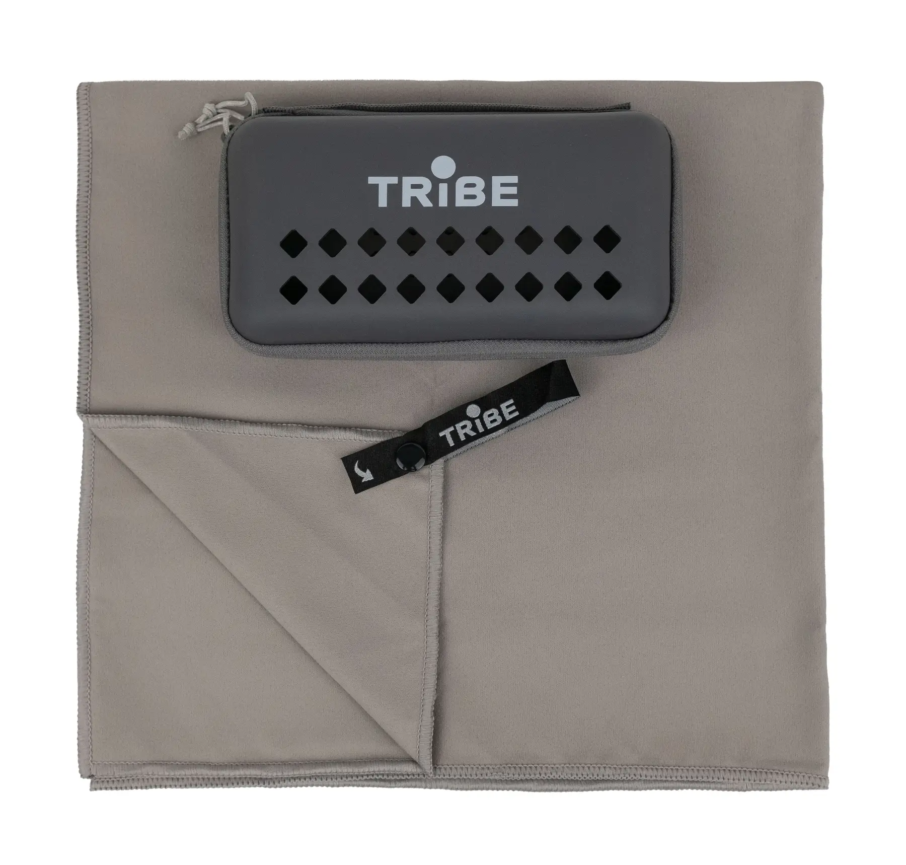 Рушник Tribe Pocket Towel T-LC-0001-XL із мікрофібри 75х150 см Grey