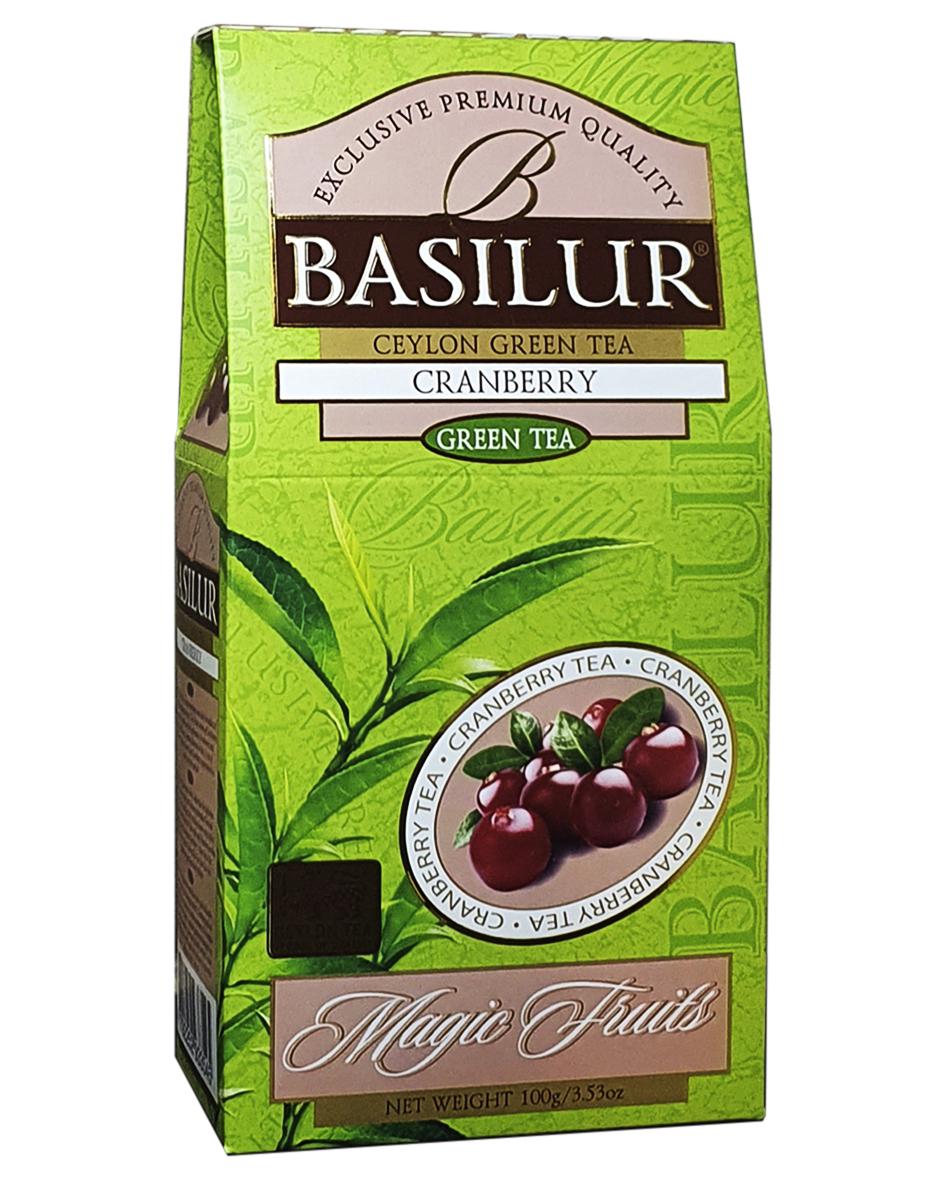 Чай зелений Basilur Магічні Фрукти Журавлина 100 г (56149)