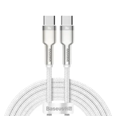 Кабель BASEUS Cafule Metal Type-C to Type-C 100W 1 м