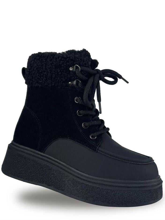 Зимние ботинки на овчине Jong Golf CN40537-0 р. 27 Черный