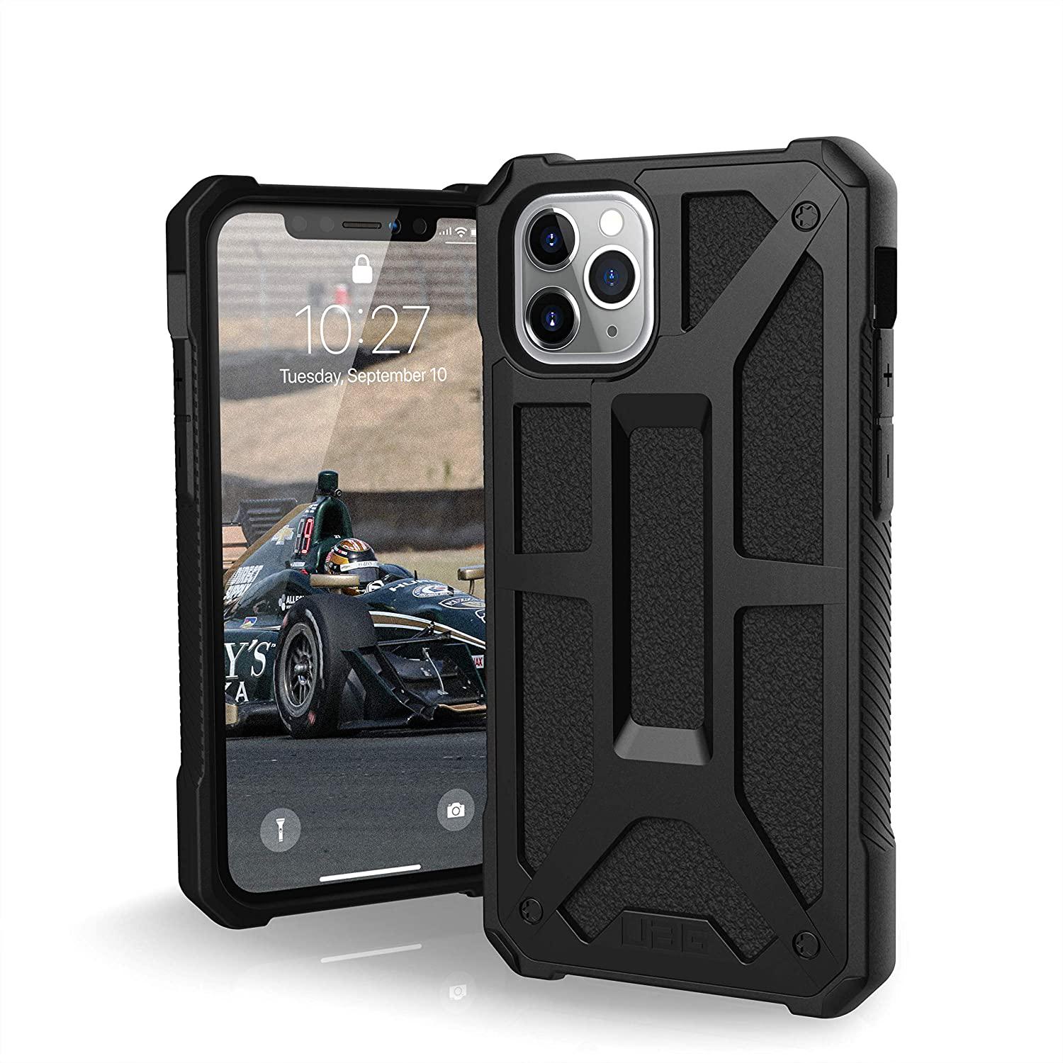 Чехол милитари противоударный UAG Monarch  для Iphone 11 Pro Max (6.5") Black