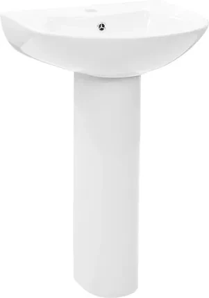 Умивальник з постаментом vidaXL 52х44 см (142999) Умивальник з постаментом vidaXL 52х44 см (142999)
