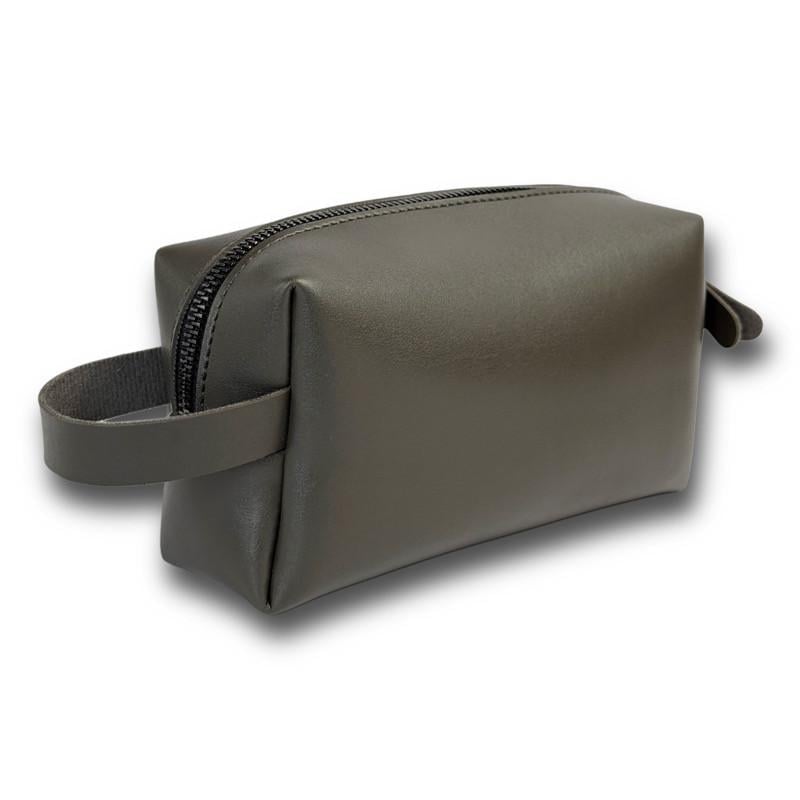Косметичка з екошкіри Gorillas Accessories FR40 Кеті гладка Сірий
