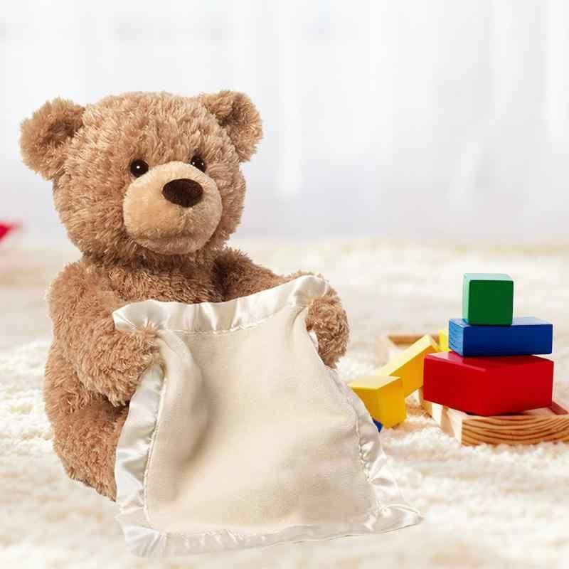 Игрушка детская Мишка Peekaboo Bear интерактивная Brown - фото 4