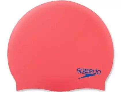 Шапка для плавання Speedo PLAIN MOUD SILС САР JU Червоний/Синій (OSFM 8-70990H200)