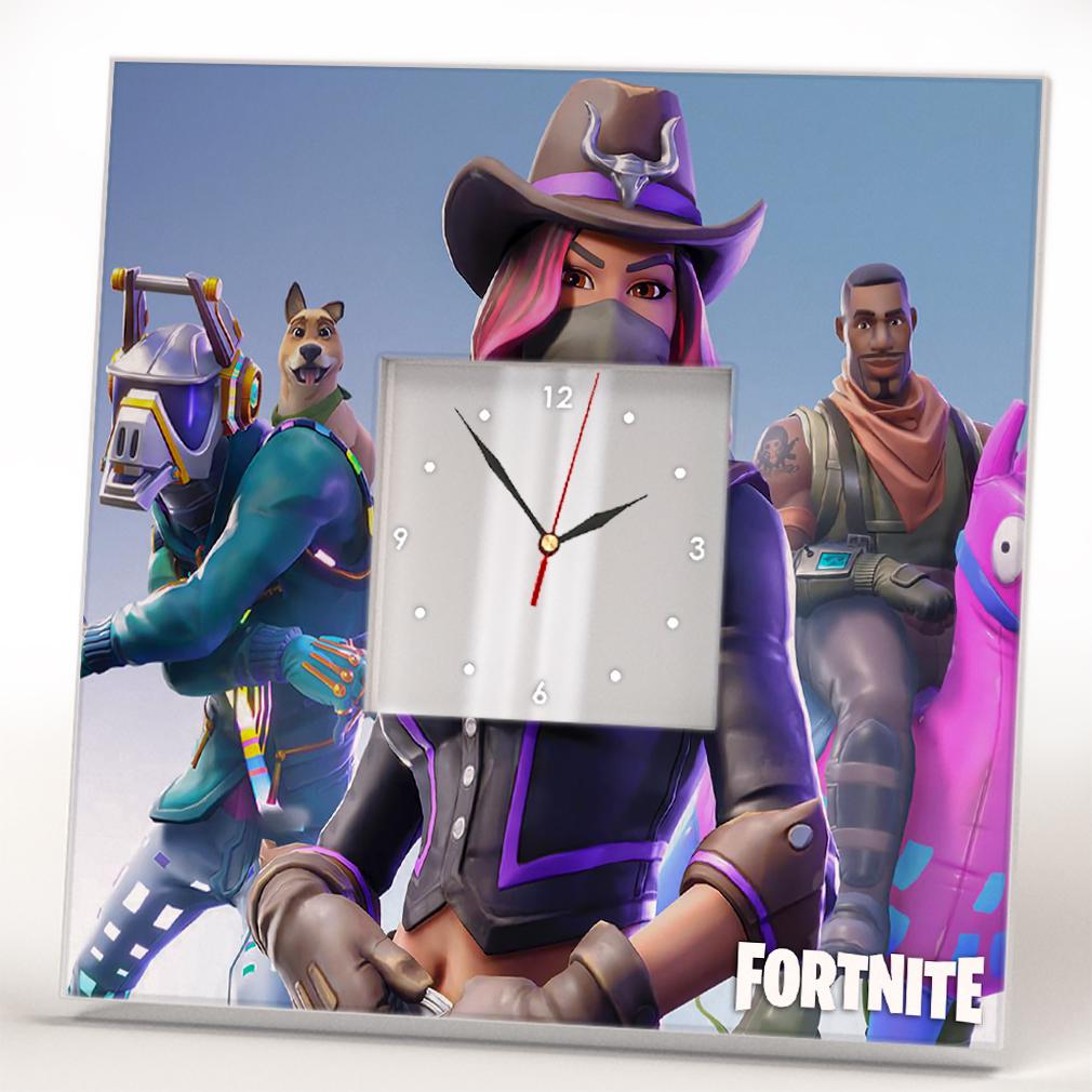 Часы Персонажи игры ''Fortnite'' 260x260 мм (C04416)