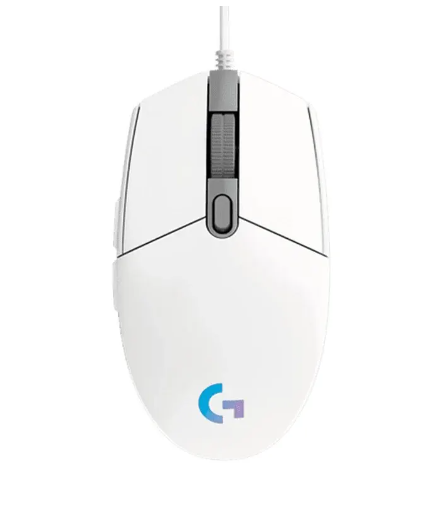 Мишка комп'ютерна Logitech G102 Lightsync White - фото 2