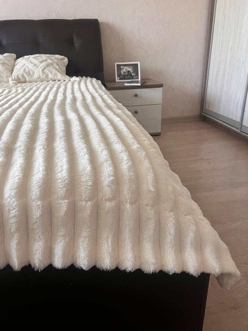 Плед 150х200 см Молочный (Д-al-sh-ov-004) - фото 4