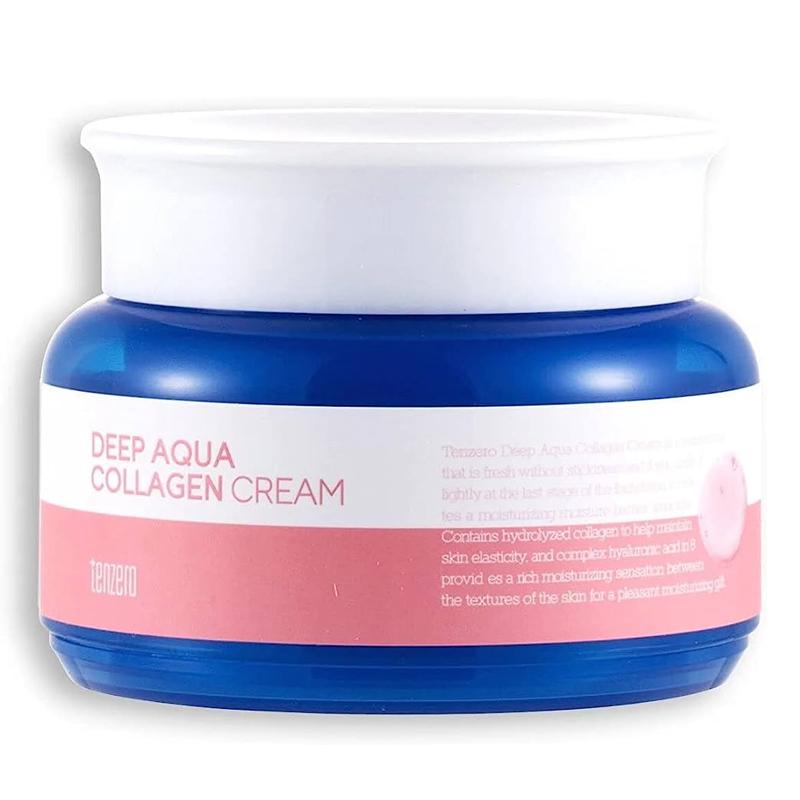 Крем для лица Tenzero Deep Aqua Collagen Cream с коллагеном 100 г (8809628882546)