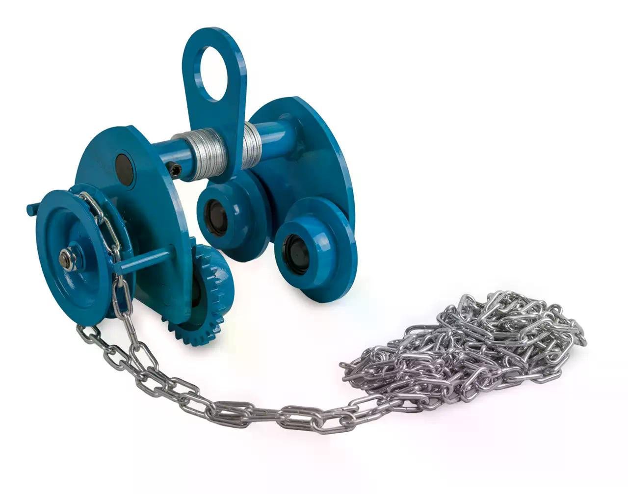 Тележка роллерная с ручным цепным приводом KRAISSMANN GCT 0.5 t 500 кг (27318192) Тележка роллерная с ручным цепным приводом KRAISSMANN GCT 0.5 t 500 кг (27318192)