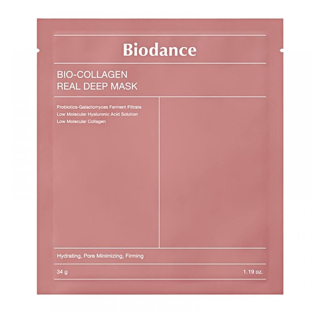 Маска для глубокого увлажнения Biodance Bio Collagen Real Deep Mask Sheet коллагеновая гидрогелевая 4 шт. - фото 3 Маска для глубокого увлажнения Biodance Bio Collagen Real Deep Mask Sheet коллагеновая гидрогелевая 4 шт. - фото 3
