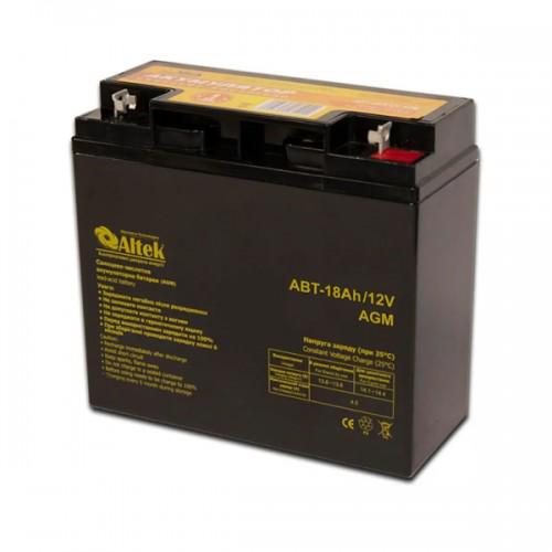 Акумуляторна батарея Altek ABT 18 Аh 12 V AGM (12V18AH)