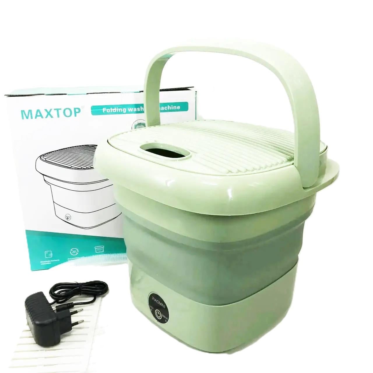 Стиральная машина складная Maxtop Xiaomini MP-2690 1 кг 220V Green (3_07517)
