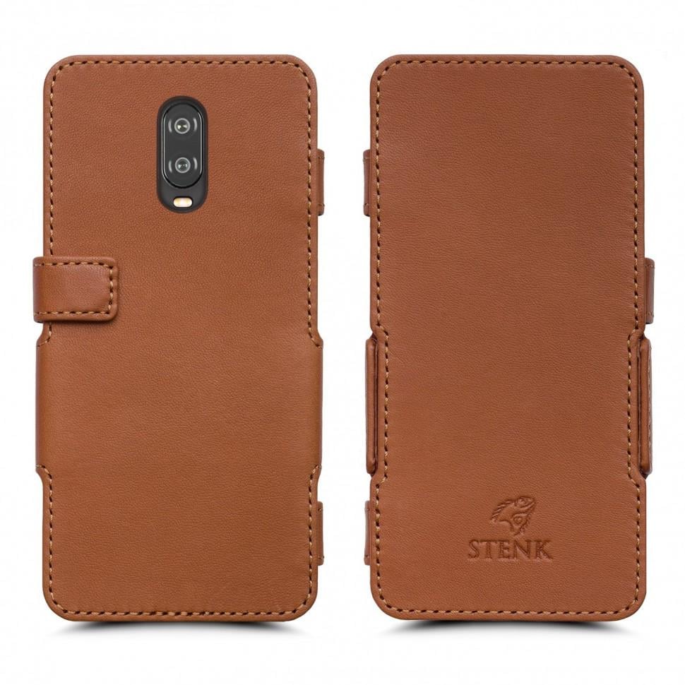 Чохол книжка Stenk Prime для OnePlus 6T Коричневий (62304) Чохол книжка Stenk Prime для OnePlus 6T Коричневий (62304)