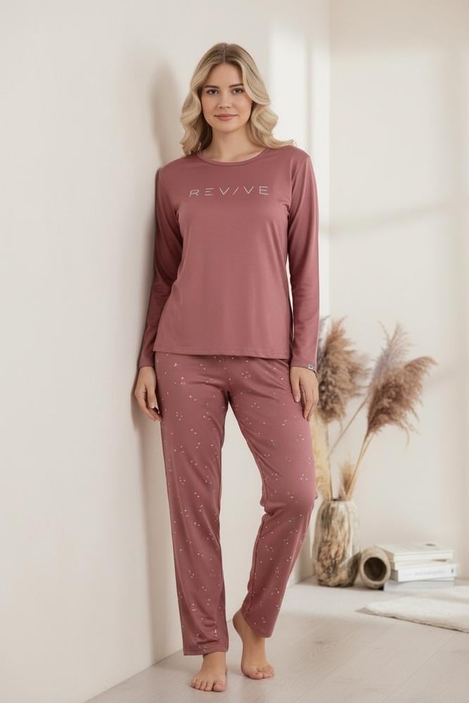 Пижама женская Boyraz 0154x21 Темно-розовый (194690-2XL)