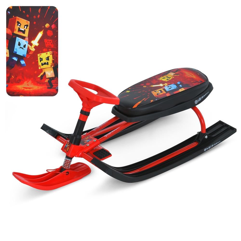 Снегокат детский Bambi MS 1778-9 с мягким сиденьем (2803371339) - фото 2