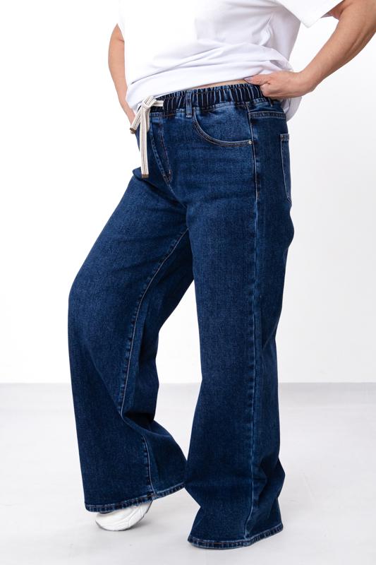 Джинси жіночі батал демісезон Носи Своє р. 32 Синій (16521) - фото 2