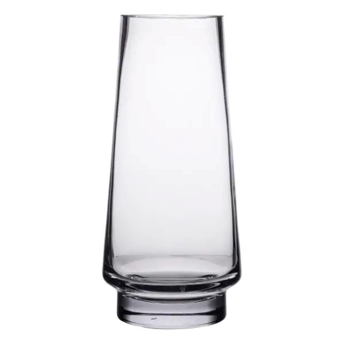 Ваза стекланнася декоративная для цветов для интерьера 21 см 1 л Прозрачный (6638) Ваза стекланнася декоративная для цветов для интерьера 21 см 1 л Прозрачный (6638)