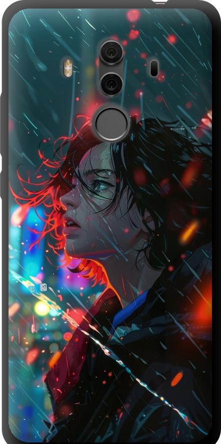 Чехол на Huawei Mate 10 Pro Ночные огни (6096b-1138-42517)