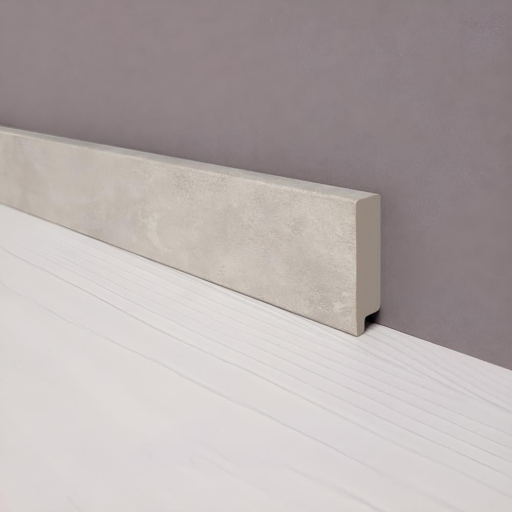 Плинтус дюрополимерный 4312-B19153 лофт 2,9 м Белое дерево (32197092)