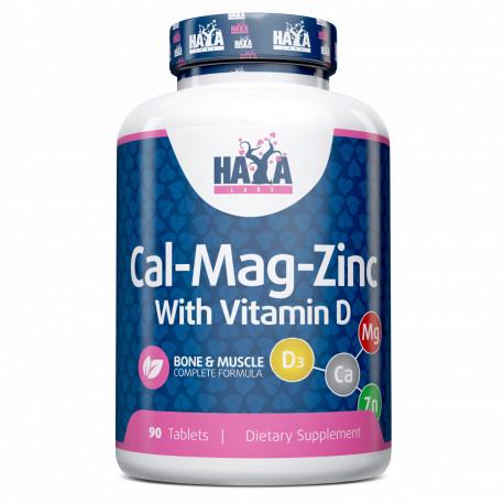 Вітаміни Haya Labs Calcium Magnesium and Zinc with Vitamin D3 90 таблеток