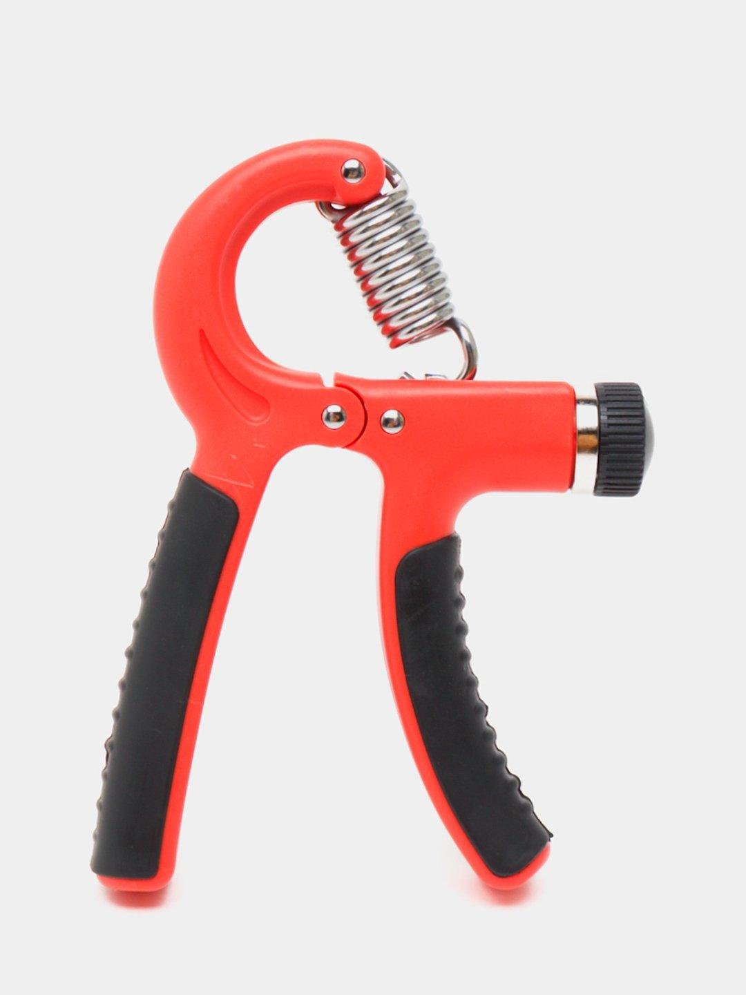 Еспандер кистьовий пружинний з регульованим навантаженням 5-60 кг Червоний (83100BwsRed)