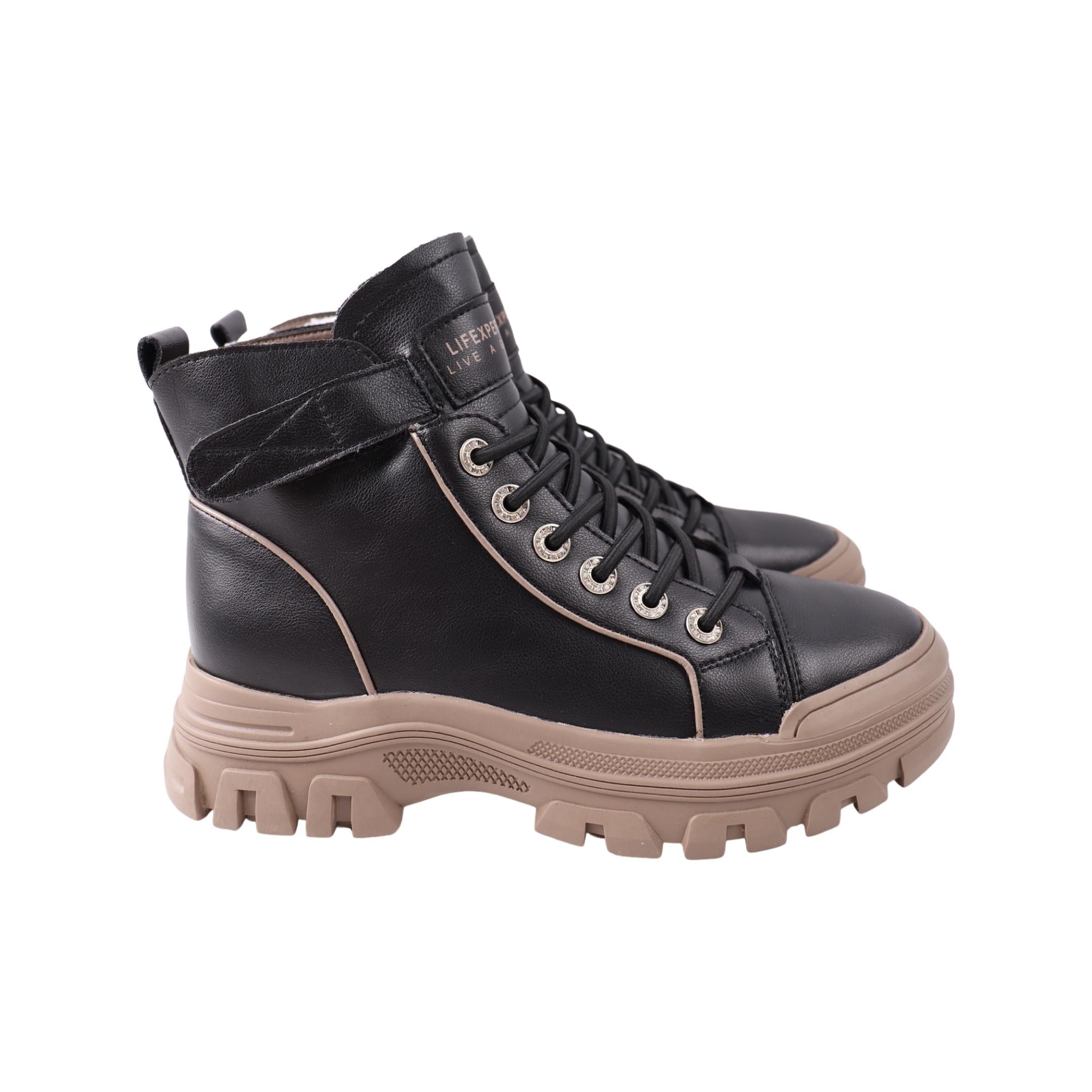 Ботинки женские Li Fexpert 1387-23DHS натуральная кожа р. 37 Черный (29183368)