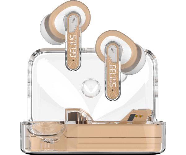 Наушники проводные TWS Gelius Incredible 2 GP-TWS033X Beige
