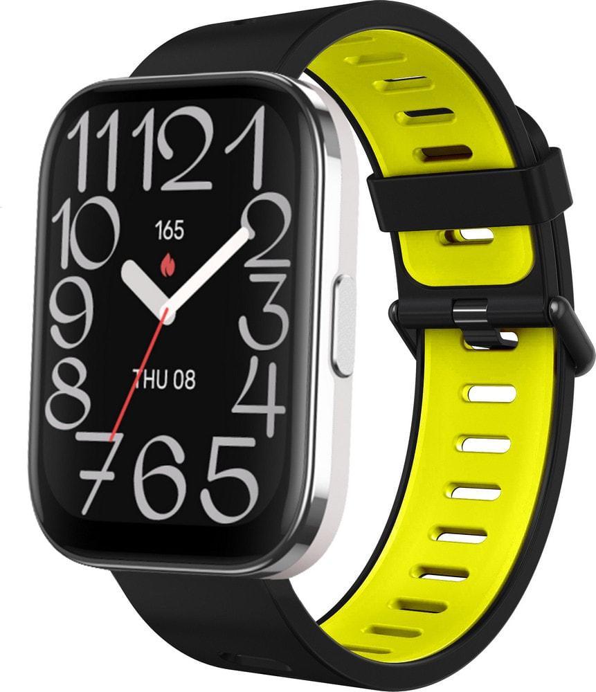 Ремешок Traf для смарт-часов Amazfit Bip 5 Unity Black/Yellow (37099-61)