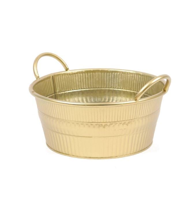 Кашпо металлическое круглое 26 см (36940) Кашпо металлическое круглое 26 см (36940)