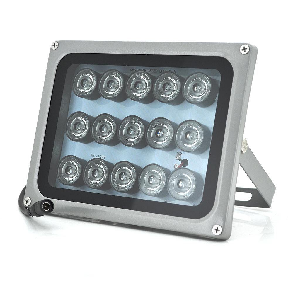 Прожектор Yoso 12V 30W с сумеречным датчиком 15 LED влагозащищенный (439)