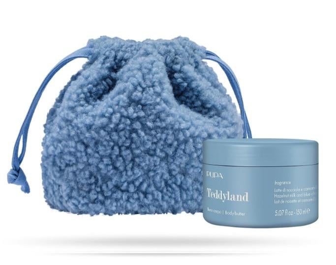Баттер для тела Pupa TeddyLand Burro Corpo+Pouch Milk Hazelnut and Blue Chamomile 150 мл (2814981520)
