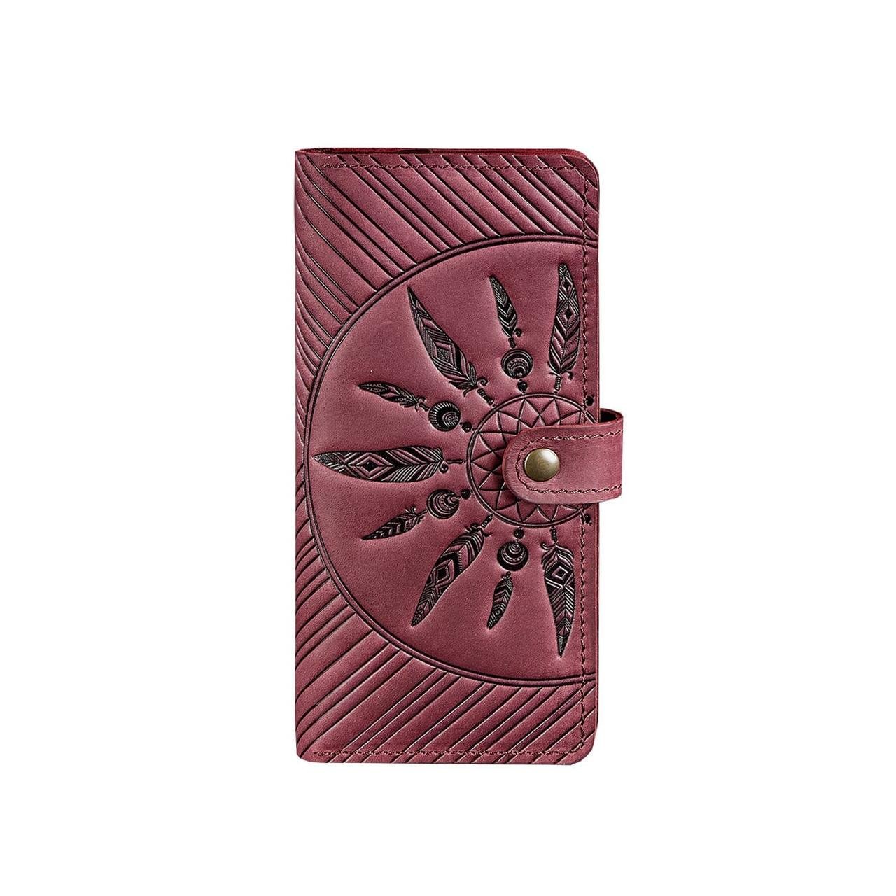 Портмоне шкіряне жіноче BlankNote 7.0 Інді Бордовий (A-026482) Портмоне шкіряне жіноче BlankNote 7.0 Інді Бордовий (A-026482)