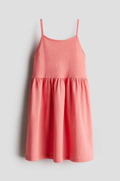 Платье H&M 1227370 134-140 см Малиновый