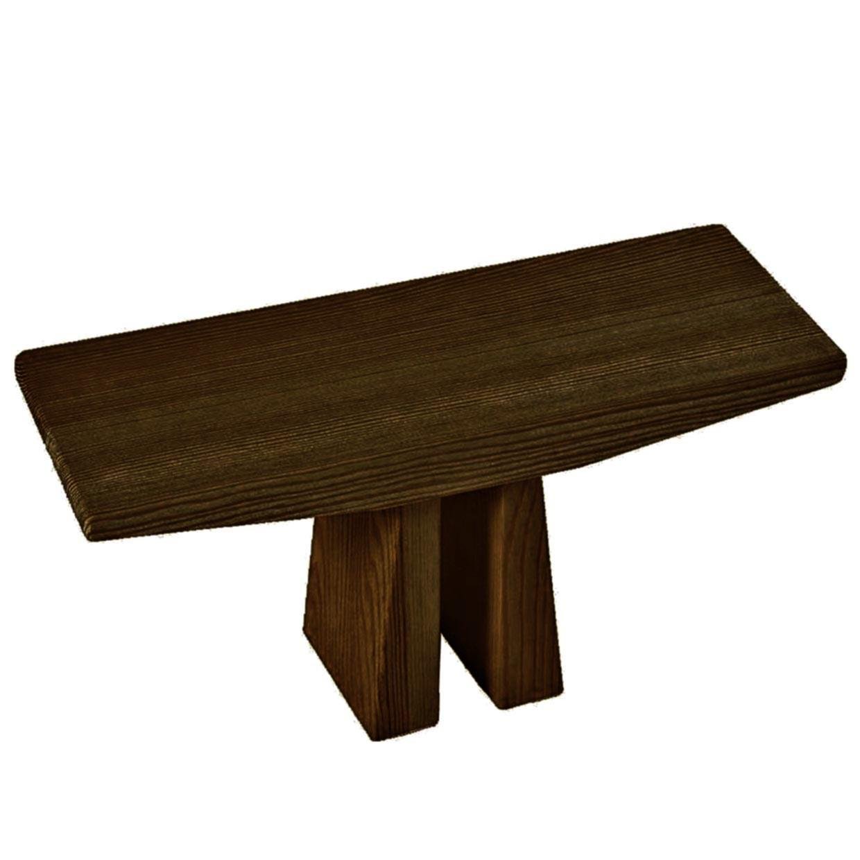 Скамейка для медитации из дерева Канвар Капучино (СМЕ-001609)