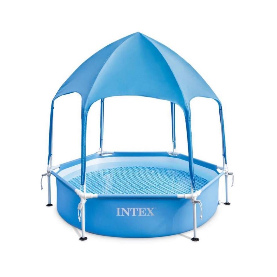 Басейн каркасний Intex METAL FRAME 183х38 см 700 л Синій (BL-123-B-99)