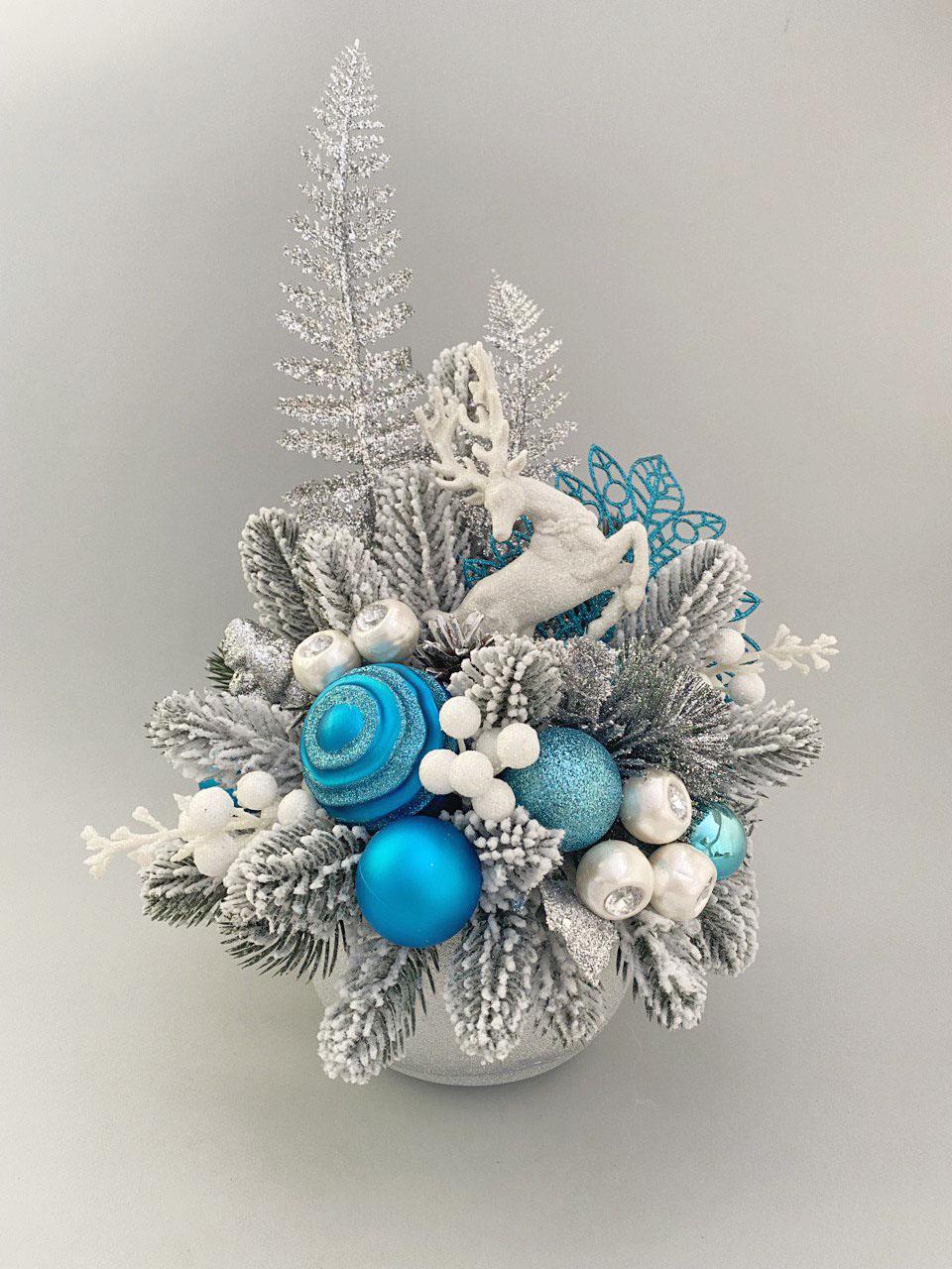 Новогодняя композиция Зимний лес