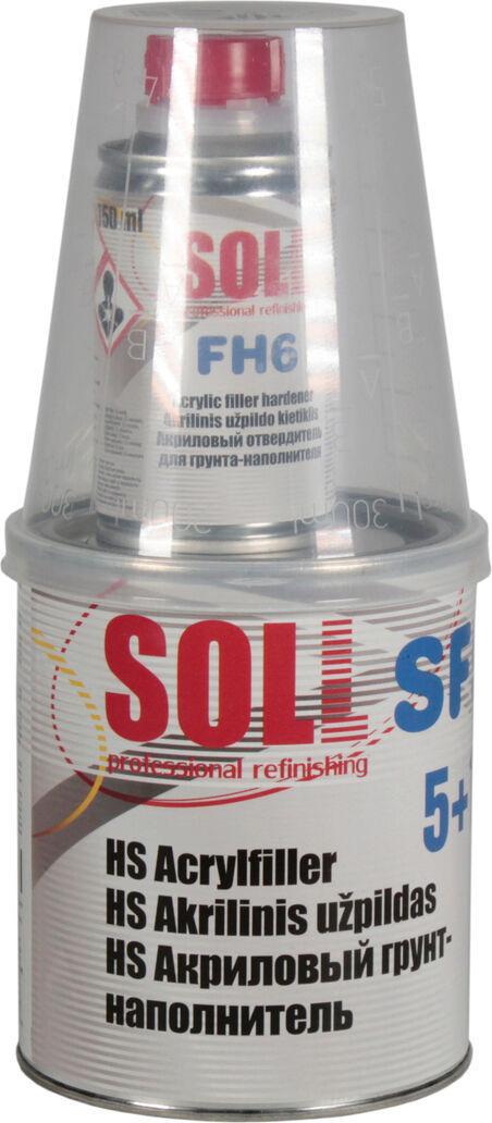 Грунт SOLL HS 5+1 0,75 л 0,15 л Темно-серый (SF5 DG09)