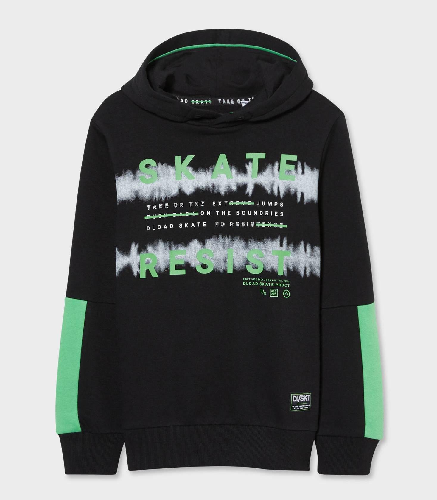 Худи с капюшоном для мальчика C&A размер 158-164 см Черный (2144732)