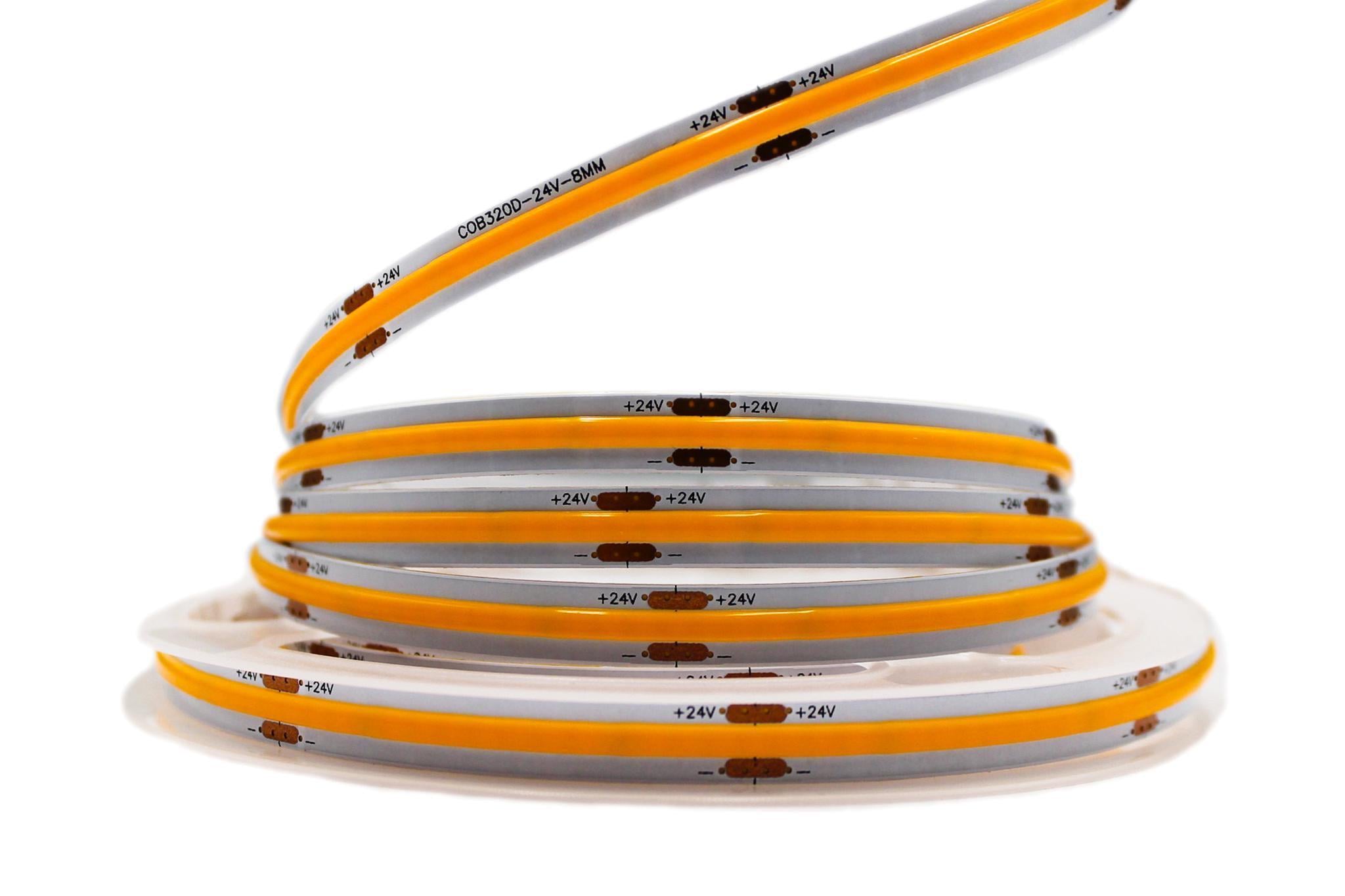 Светодиодная лента Prolum СОВ 320LED IP20 Series-PRO 24V Желтый (28748728)
