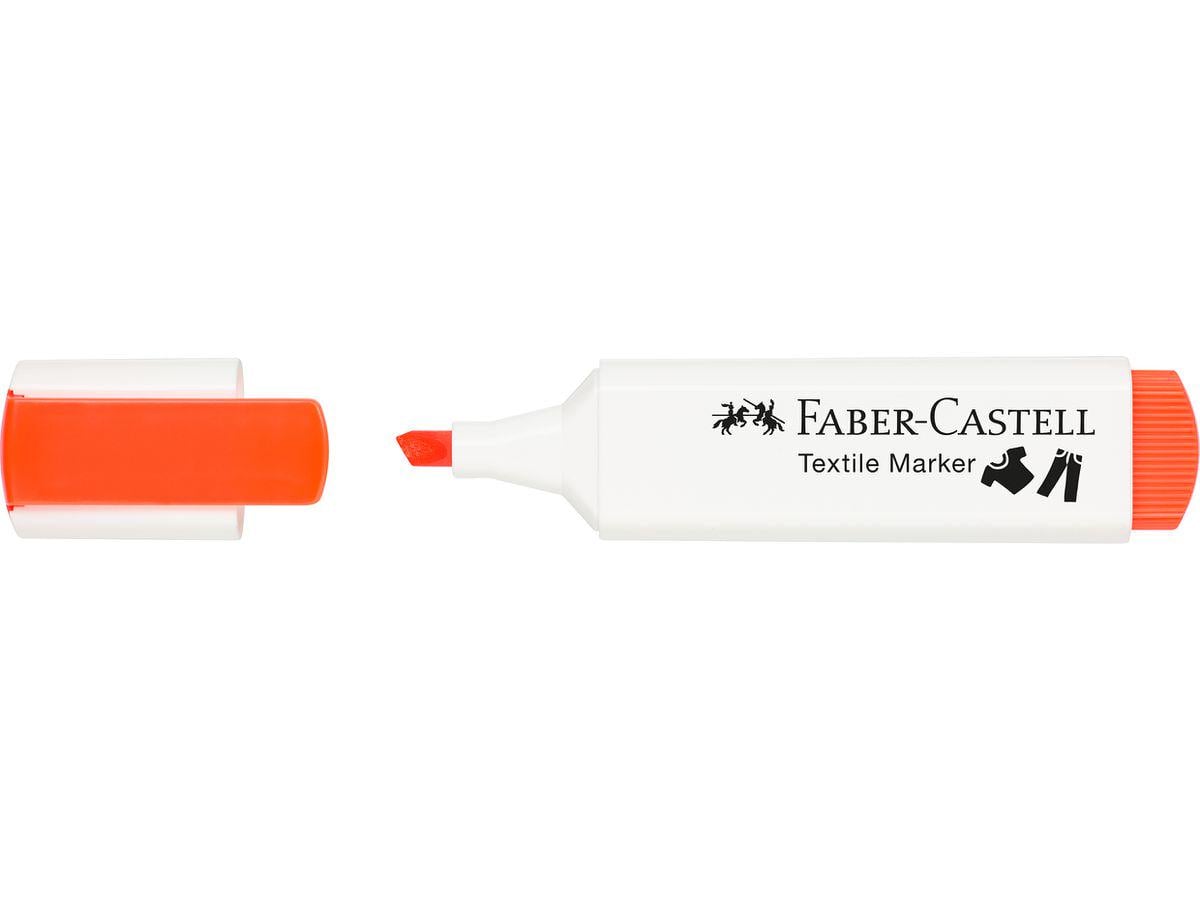 Маркер по ткани Faber-Castell NEON 1-5 мм Оранжевый (159509)