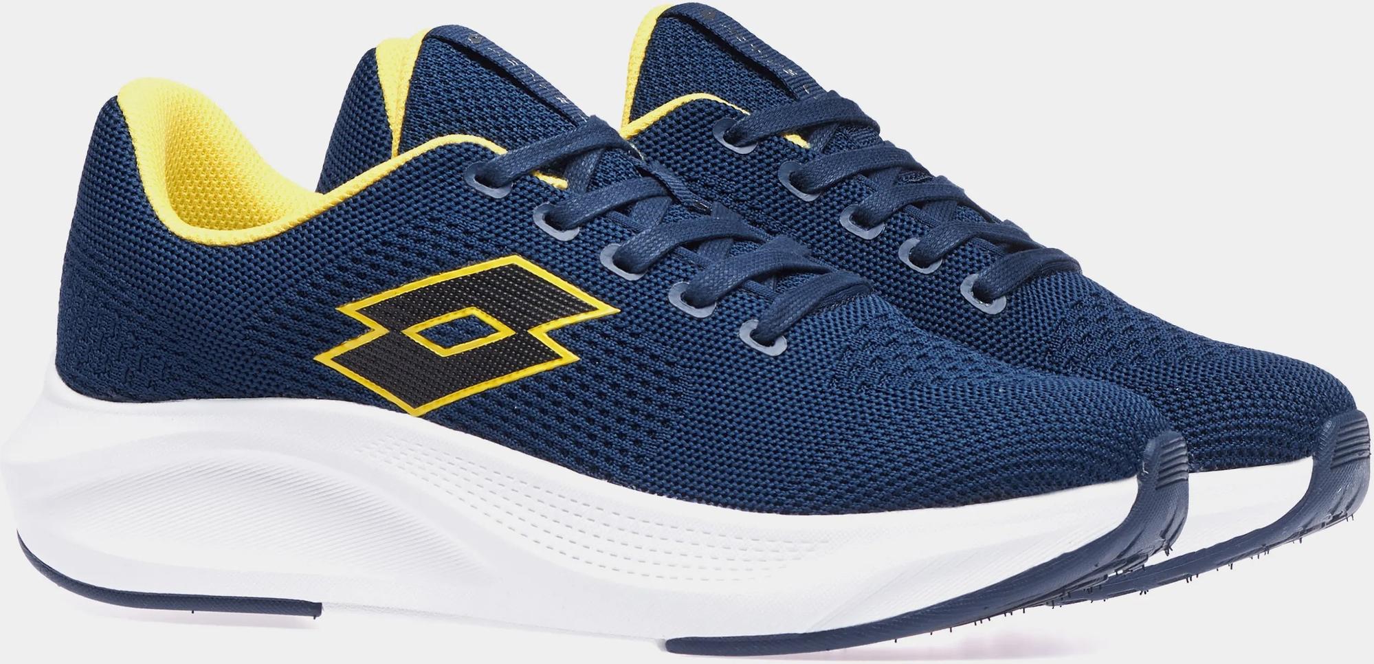 Кроссовки Lotto SPEEDRIDE 900 220811/CLI р. 45 Темно-синий/Желтый - фото 2 Кроссовки Lotto SPEEDRIDE 900 220811/CLI р. 45 Темно-синий/Желтый - фото 2