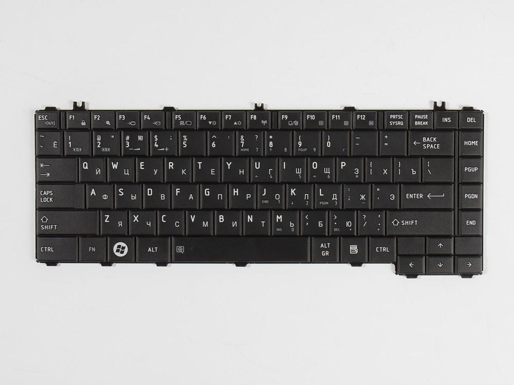 Клавиатура для ноутбука Toshiba Satellite C600/C640/C645/C645D/L600/L600D/L630/L635/L640 Black